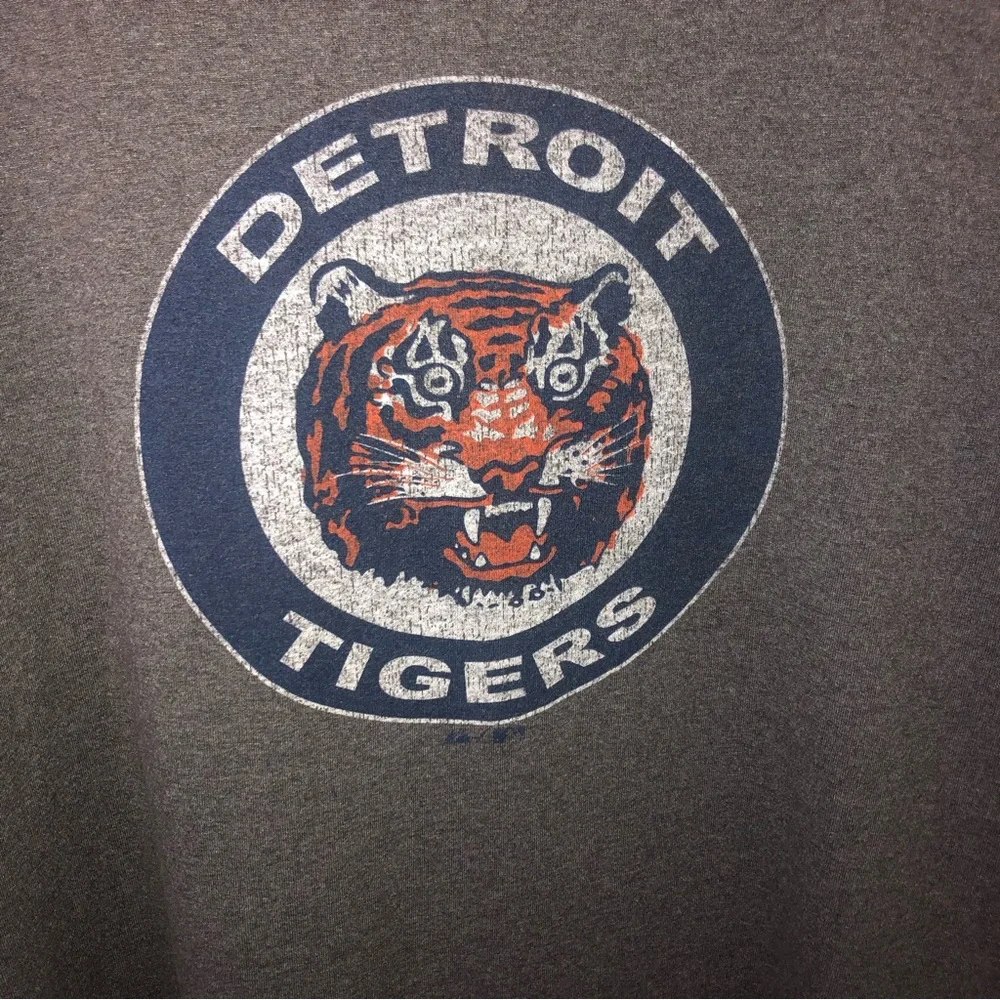 Majestic MLB Detroit Tigers Logo Tee Shirt - Picture 3 of 4